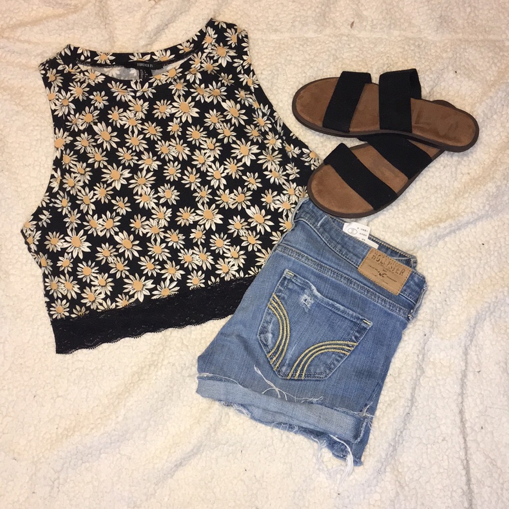 Light Wash Hollister Shorts
